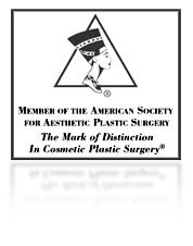 Member of The American Society For Aesthetic Plastic Surgery